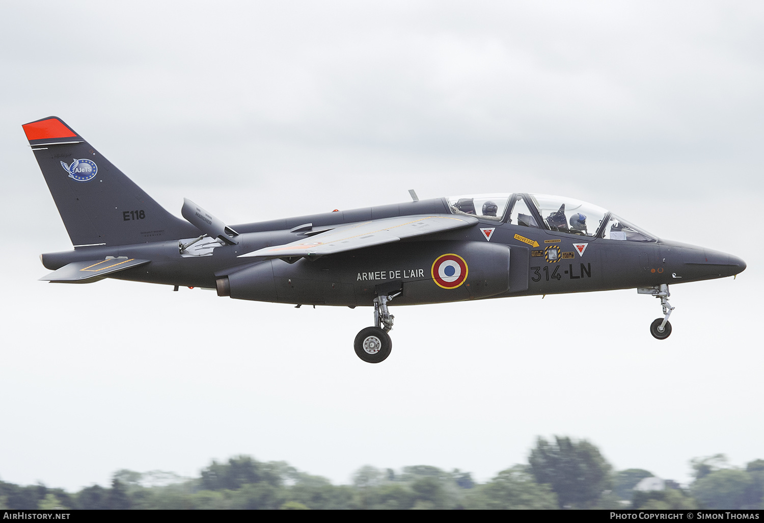 Aircraft Photo of E118 | Dassault-Dornier Alpha Jet E | France - Air Force | AirHistory.net #419356