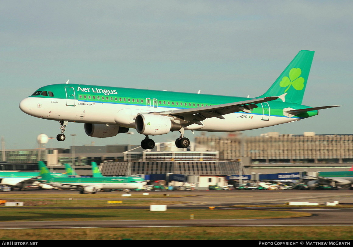 Aircraft Photo of EI-CVC | Airbus A320-214 | Aer Lingus | AirHistory.net #419374