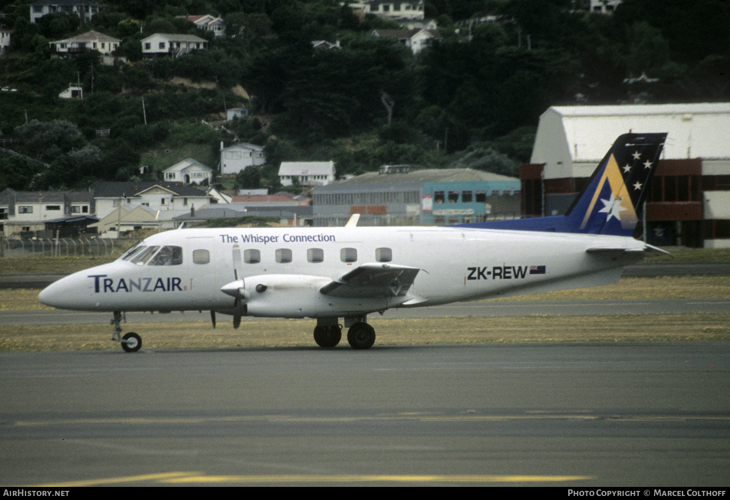 Aircraft Photo of ZK-REW | Embraer EMB-110P1 Bandeirante | Tranzair | AirHistory.net #419376