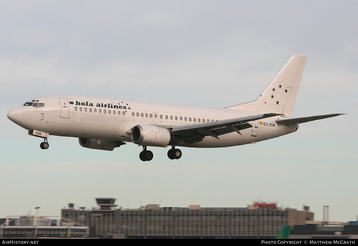 Aircraft Photo of EC-IOR | Boeing 737-382 | Hola Airlines | AirHistory.net #419382