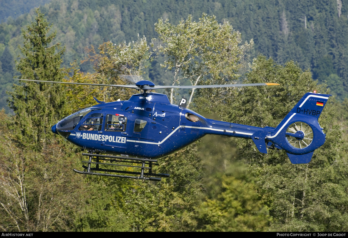Aircraft Photo of D-HVBP | Eurocopter EC-135T-2+ | Bundespolizei | AirHistory.net #419386