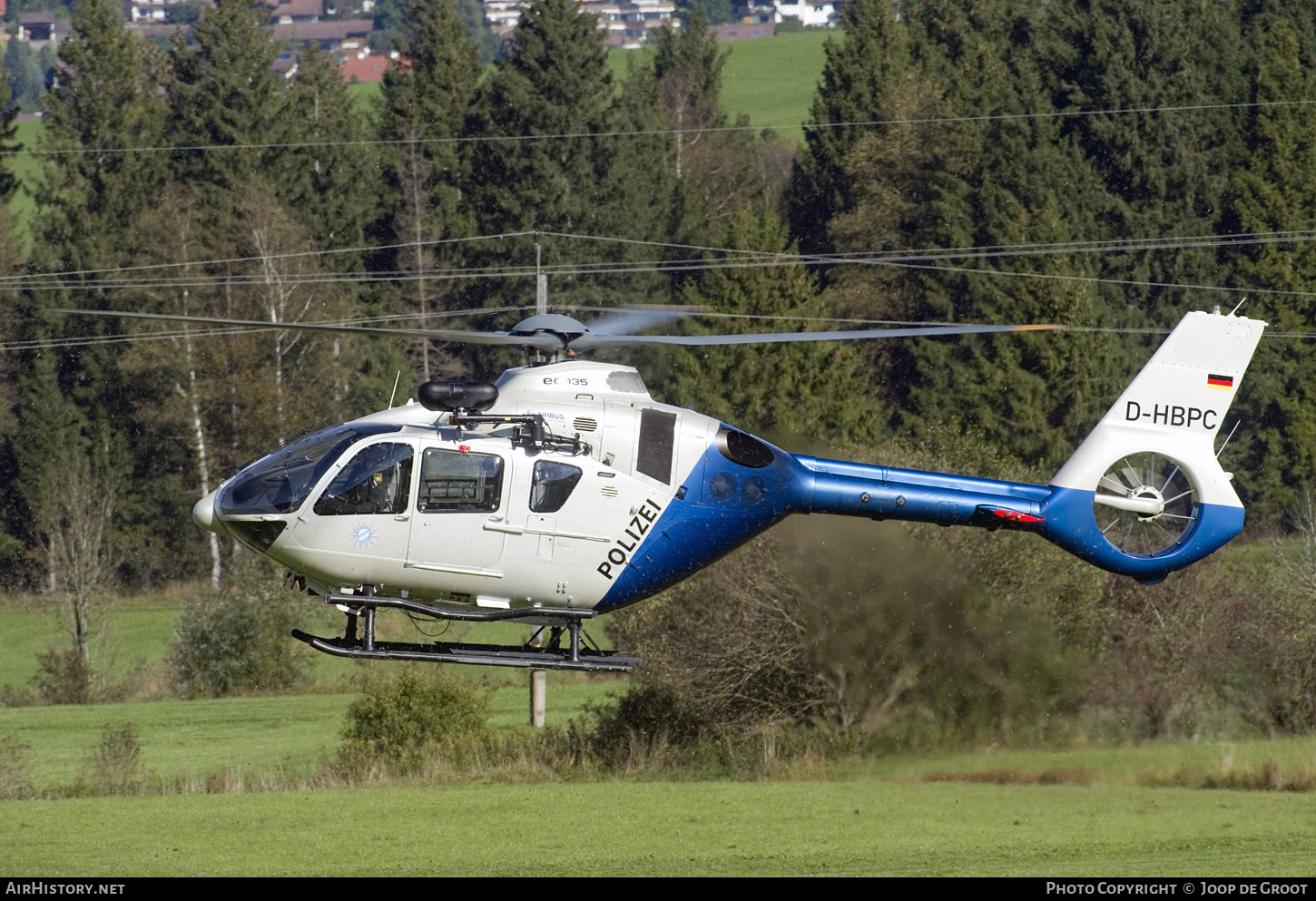Aircraft Photo of D-HBPC | Eurocopter EC-135P-3 | Polizei Bayern | AirHistory.net #419388