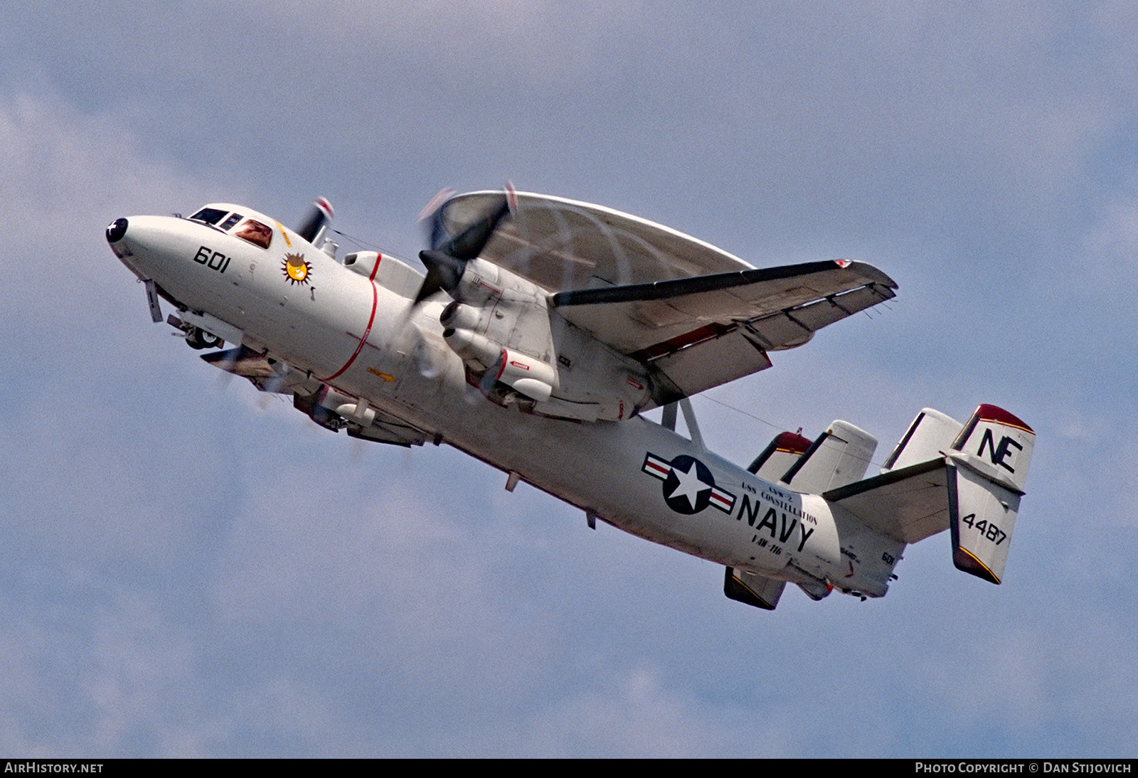 Aircraft Photo of 164487 / 4487 | Grumman E-2C Hawkeye | USA - Navy | AirHistory.net #419391
