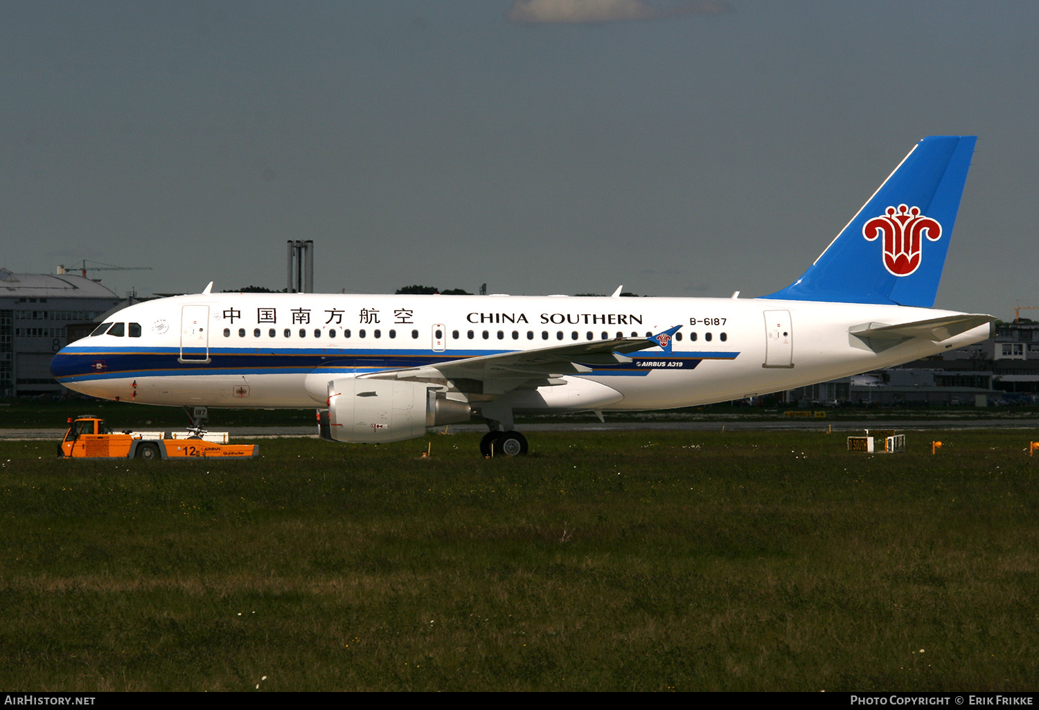 Aircraft Photo of B-6187 | Airbus A319-132 | China Southern Airlines | AirHistory.net #419402