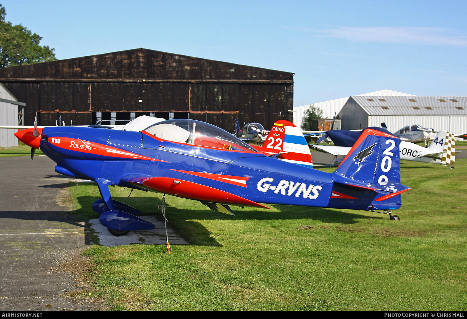 Aircraft Photo of G-RVNS | Van's RV-4 | AirHistory.net #419404