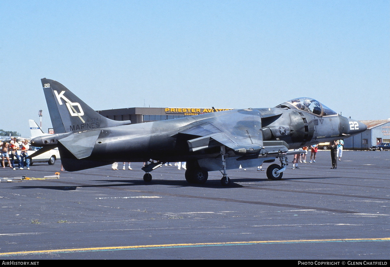 Aircraft Photo of 161574 | McDonnell Douglas AV-8B Harrier II | USA - Marines | AirHistory.net #419409
