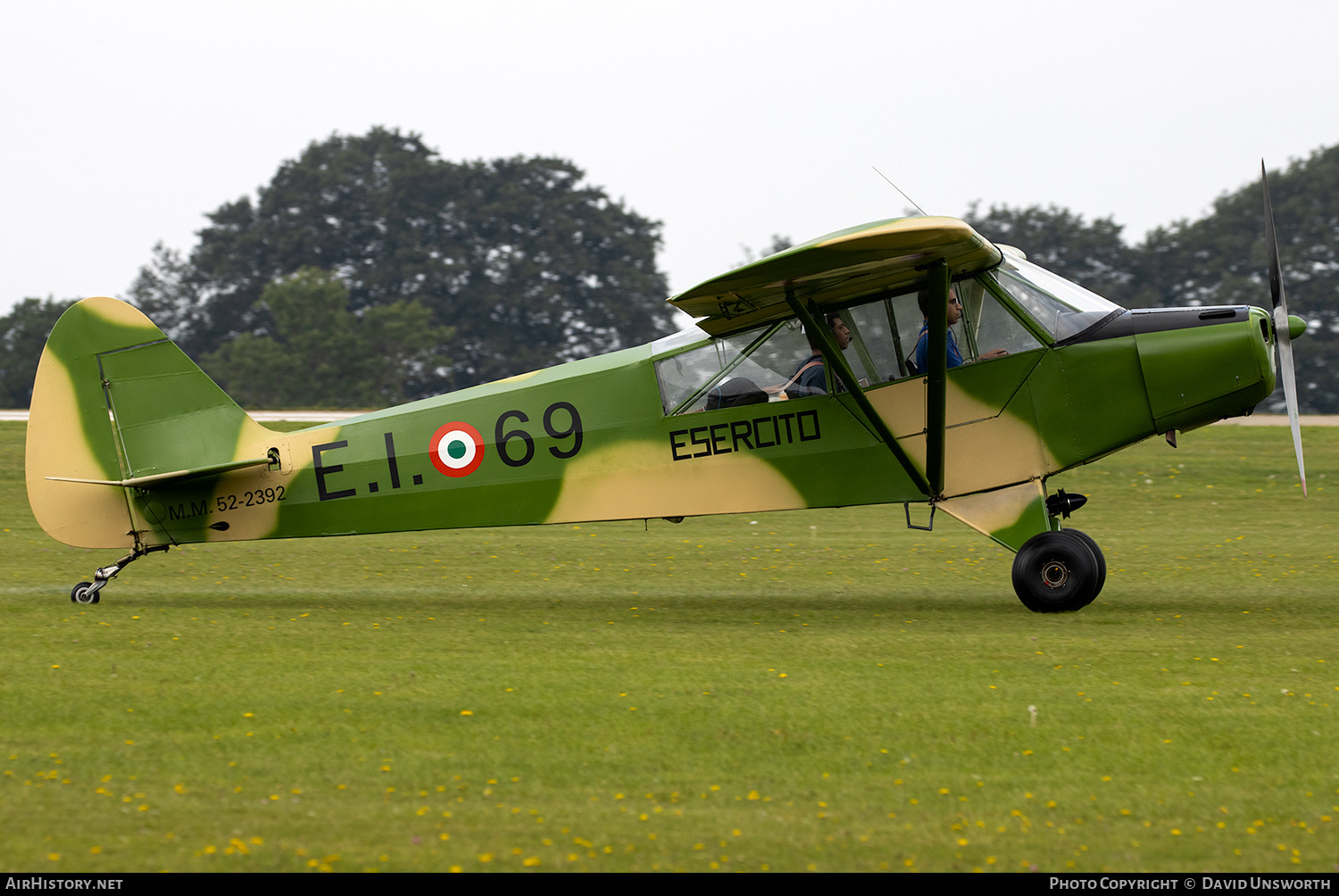 Aircraft Photo of G-HELN / MM52-2392 | Piper L-21B Super Cub | Italy - Army | AirHistory.net #419417