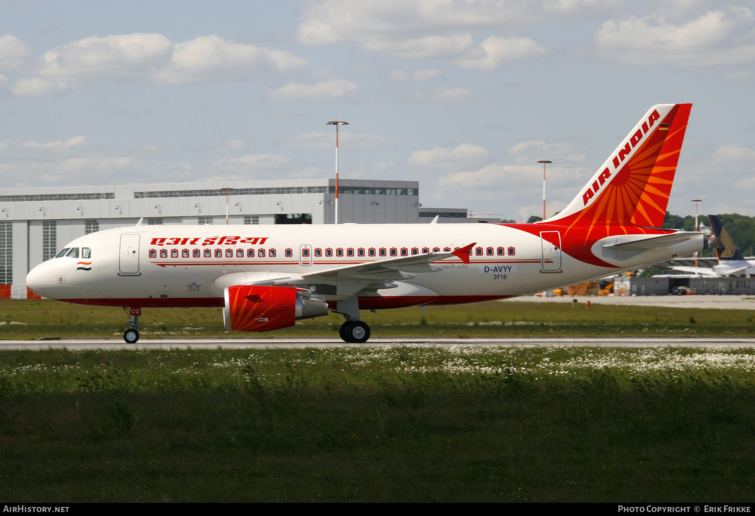 Aircraft Photo of D-AVYY | Airbus A319-112 | Air India | AirHistory.net #419422