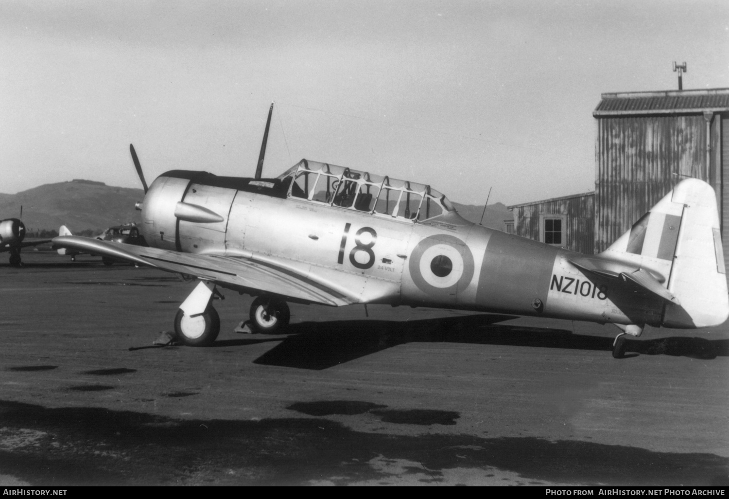 Aircraft Photo of NZ1018 | North American AT-6C Harvard IIA | New Zealand - Air Force | AirHistory.net #419463