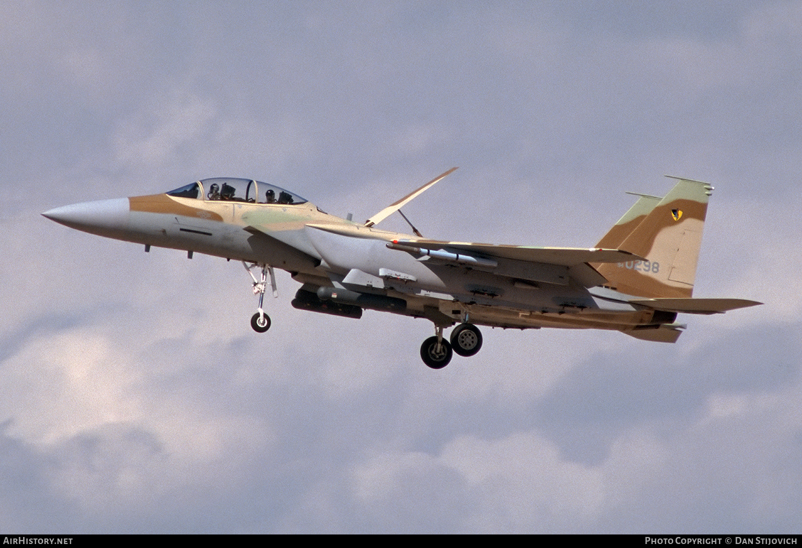 Aircraft Photo of 94-0298 / AF94-0298 | McDonnell Douglas F-15I Eagle | USA - Air Force | AirHistory.net #419467