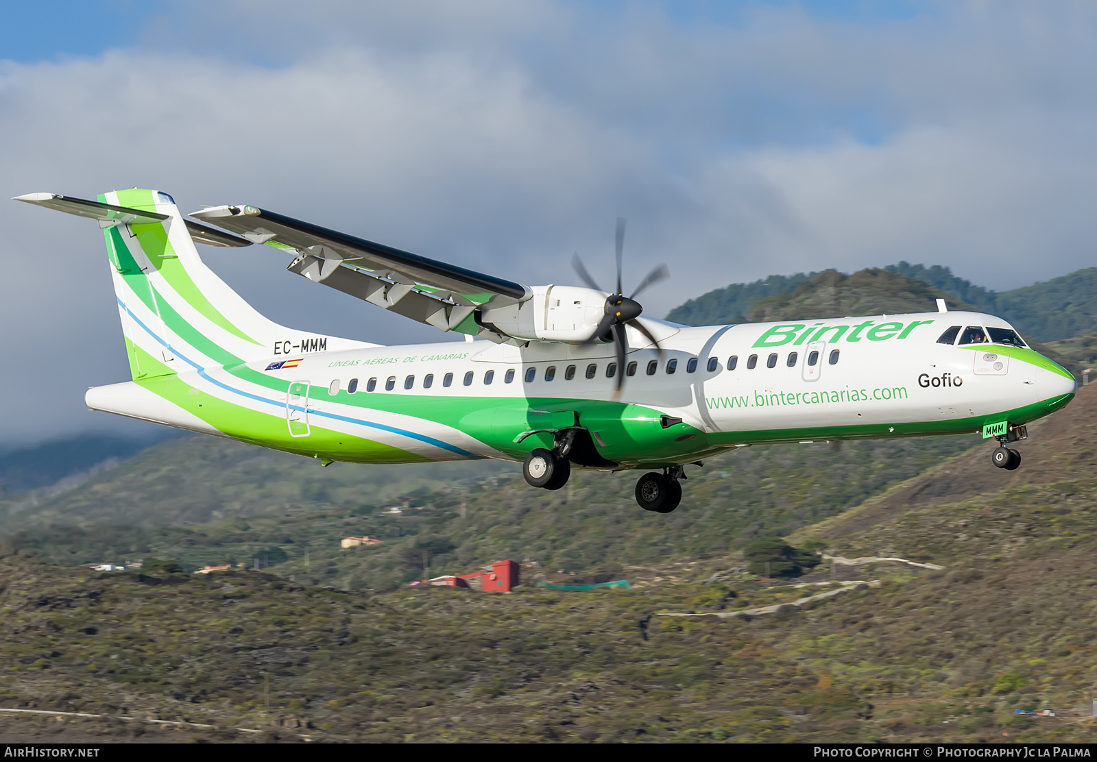 Aircraft Photo of EC-MMM | ATR ATR-72-600 (ATR-72-212A) | Binter Canarias | AirHistory.net #419474