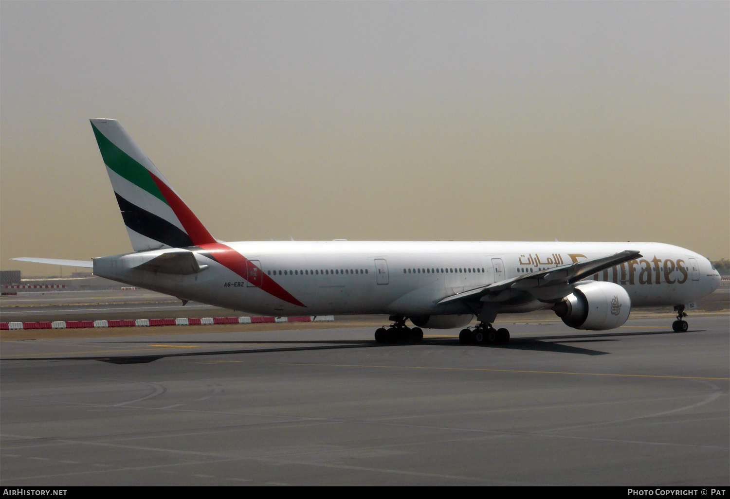 Aircraft Photo of A6-EBZ | Boeing 777-31H/ER | Emirates | AirHistory.net #419482