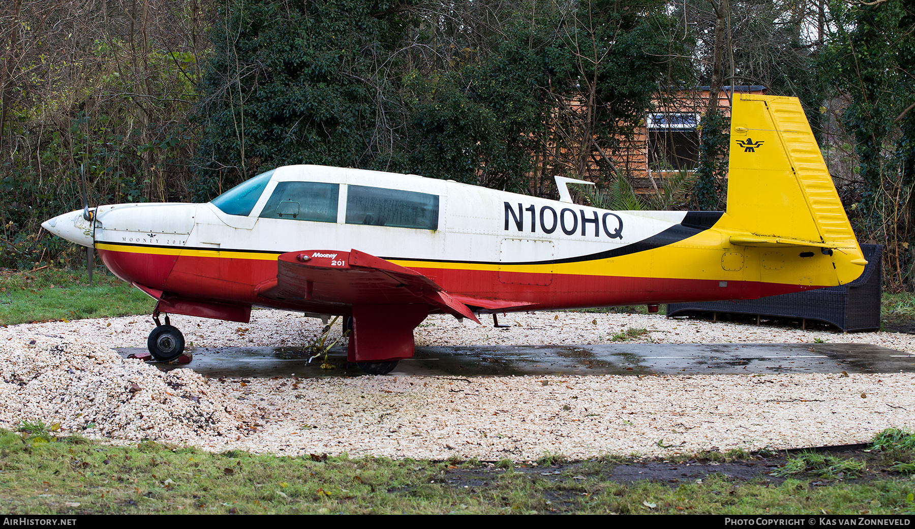 Aircraft Photo of N100HQ | Mooney M-20J | AirHistory.net #419484