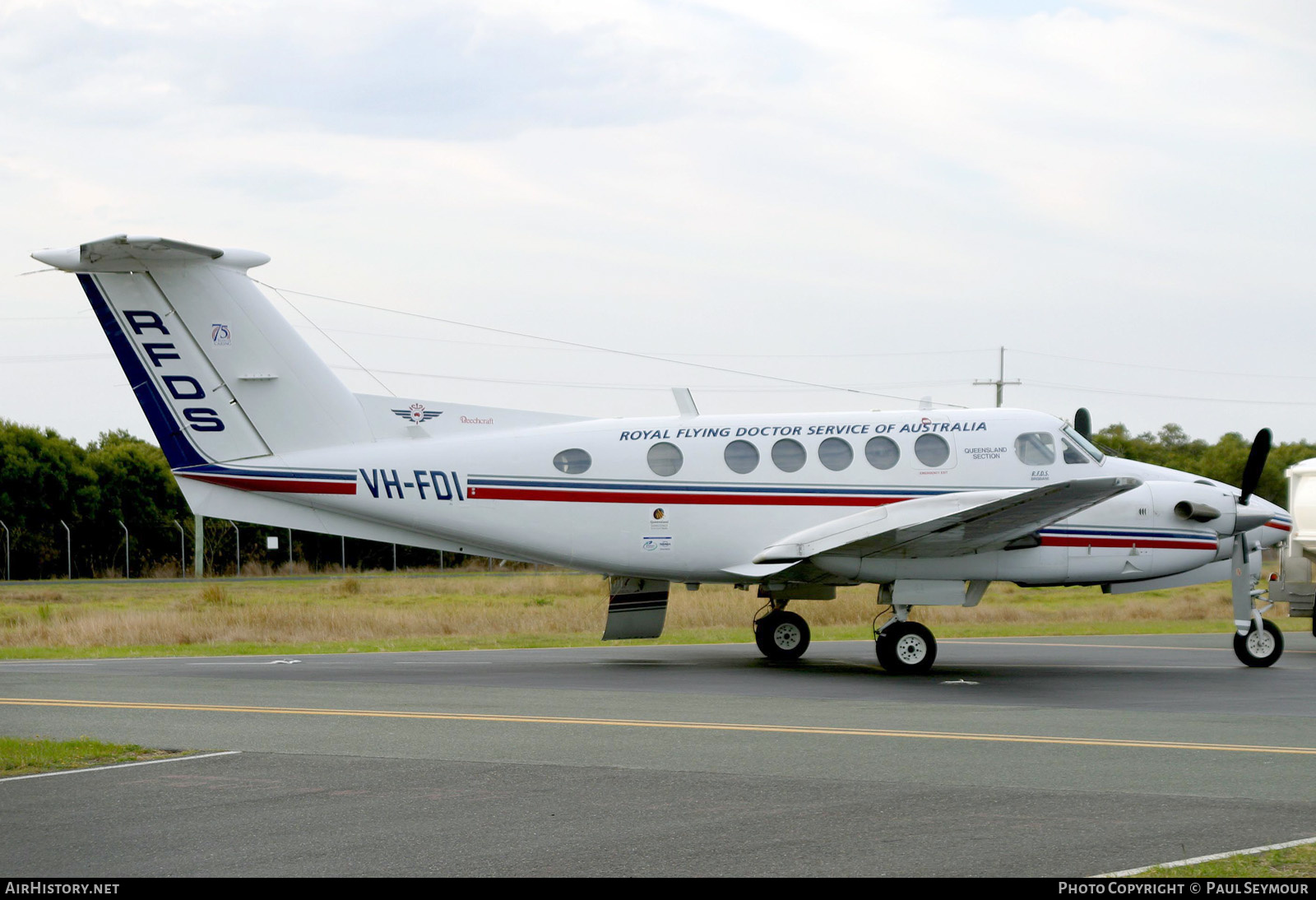 Aircraft Photo of VH-FDI | Beech B200 Super King Air | Royal Flying Doctor Service - RFDS | AirHistory.net #419494