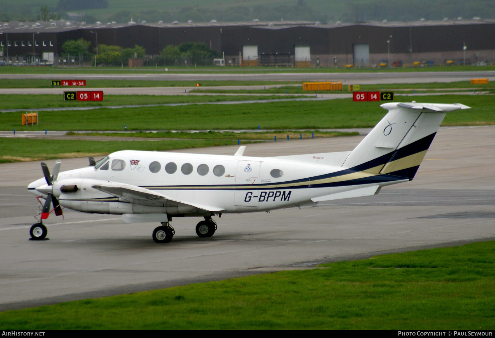 Aircraft Photo of G-BPPM | Beech B200 Super King Air | Gama Aviation | AirHistory.net #419495