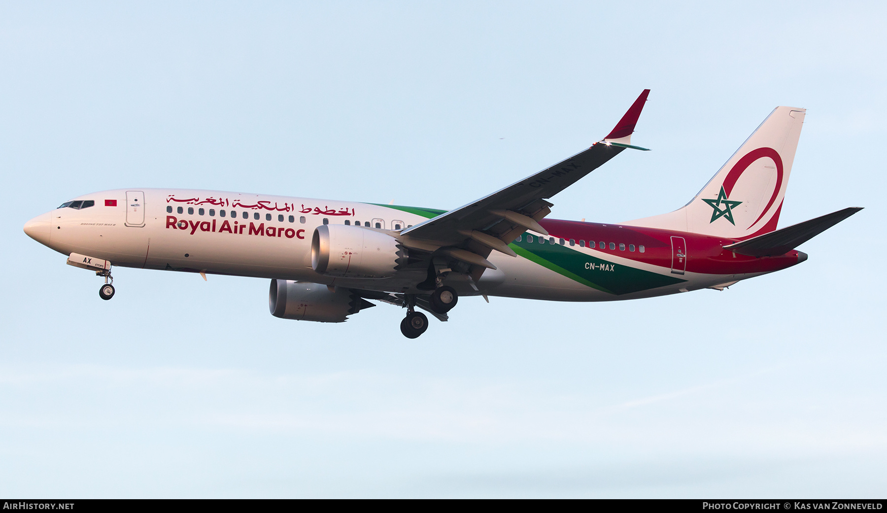 Aircraft Photo of CN-MAX | Boeing 737-8 Max 8 | Royal Air Maroc - RAM | AirHistory.net #419498