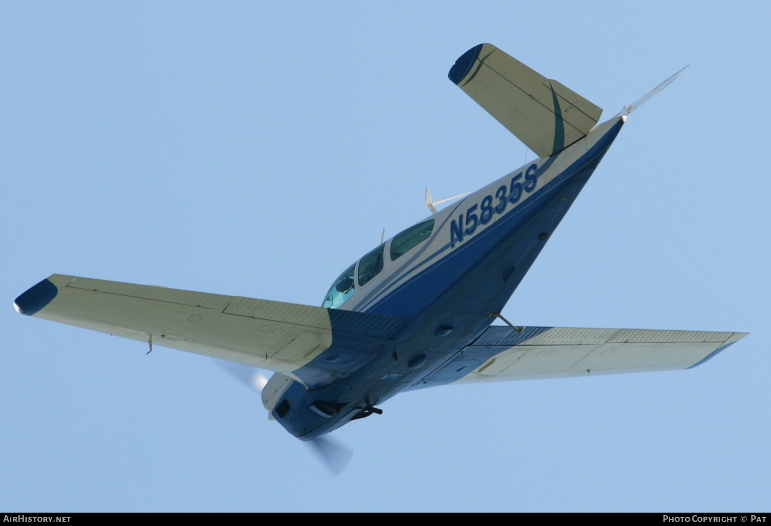 Aircraft Photo of N5835S | Beech S35 Bonanza | AirHistory.net #419500