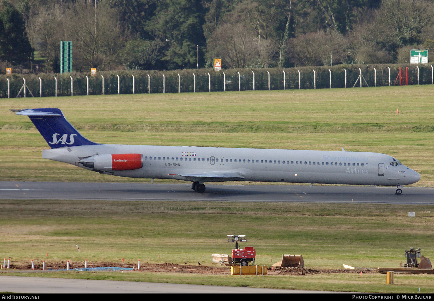 Aircraft Photo of LN-RMN | McDonnell Douglas MD-82 (DC-9-82) | Scandinavian Airlines - SAS | AirHistory.net #419503