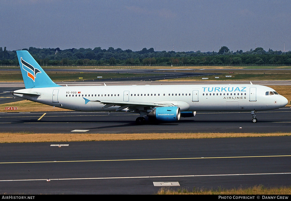 Aircraft Photo of TC-TCG | Airbus A321-211 | Turkuaz Airlines | AirHistory.net #419509