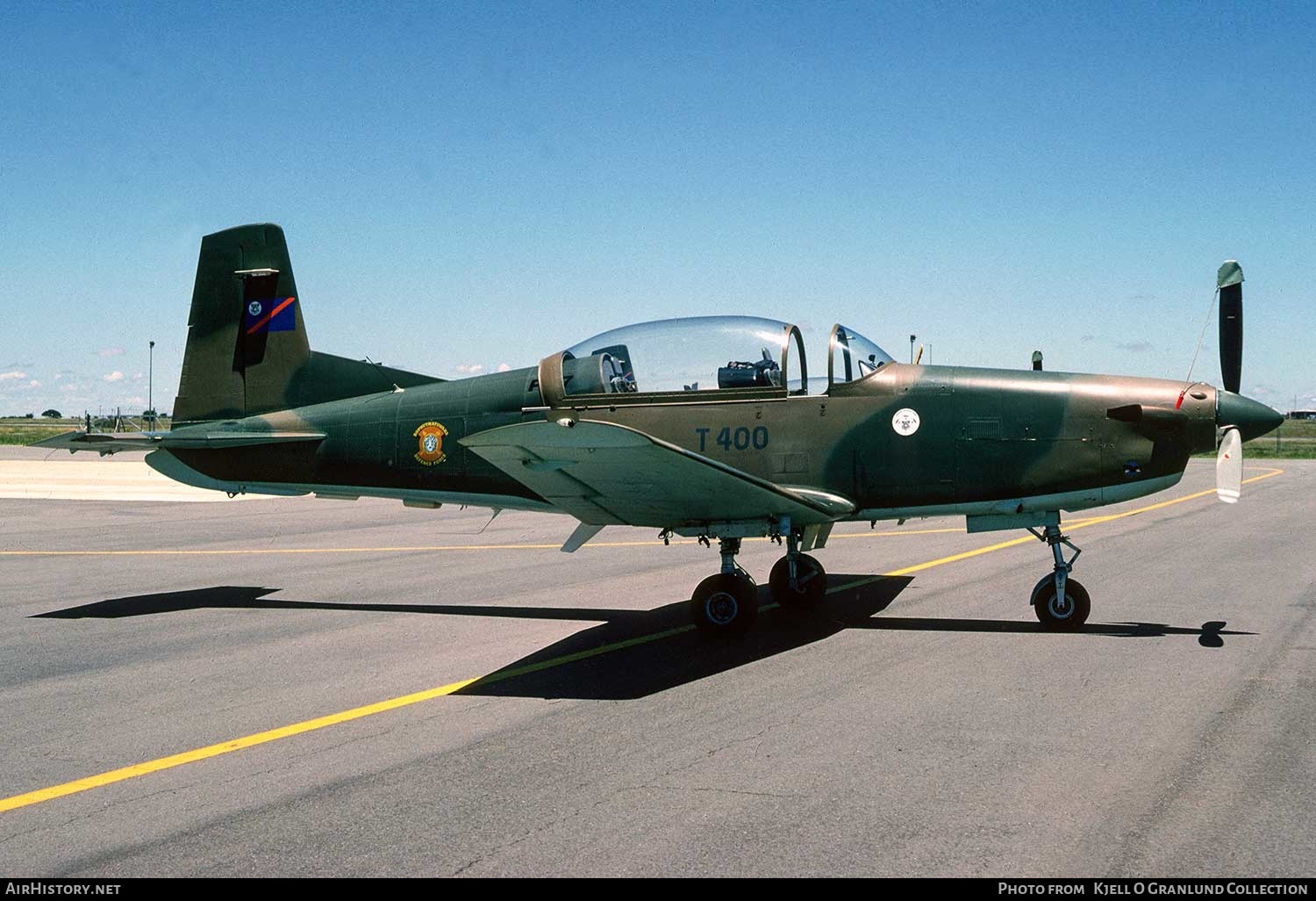 Aircraft Photo of T400 | Pilatus PC-7 | Bophuthatswana - Air Force | AirHistory.net #419511