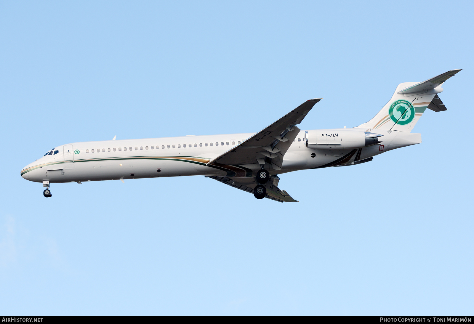 Aircraft Photo of P4-AUA | McDonnell Douglas MD-87 (DC-9-87) | Africa Union Aviation | AirHistory.net #419516