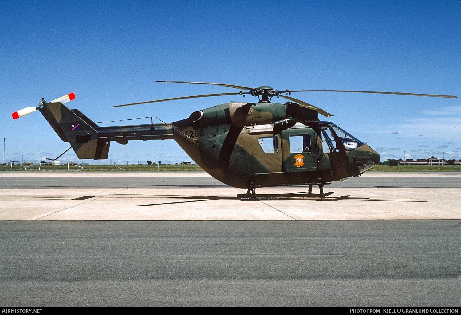 Aircraft Photo of T260 | Eurocopter-Kawasaki BK-117A-3 | Bophuthatswana - Air Force | AirHistory.net #419520