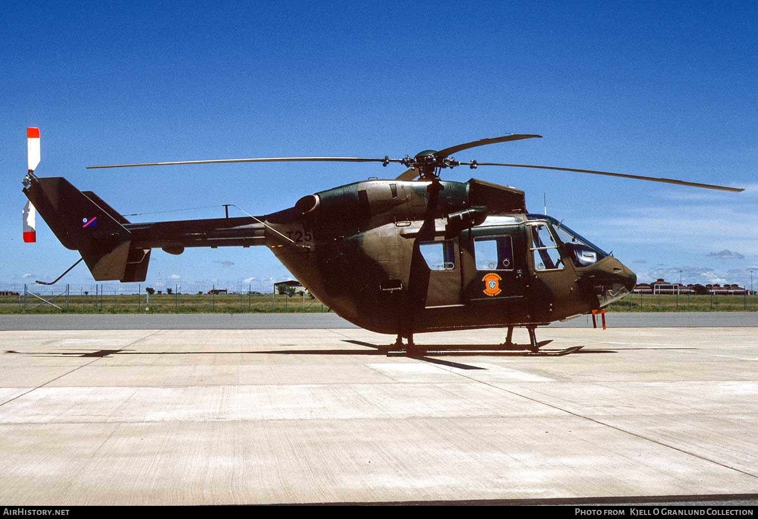 Aircraft Photo of T250 | Eurocopter-Kawasaki BK-117A-3 | Bophuthatswana - Air Force | AirHistory.net #419522
