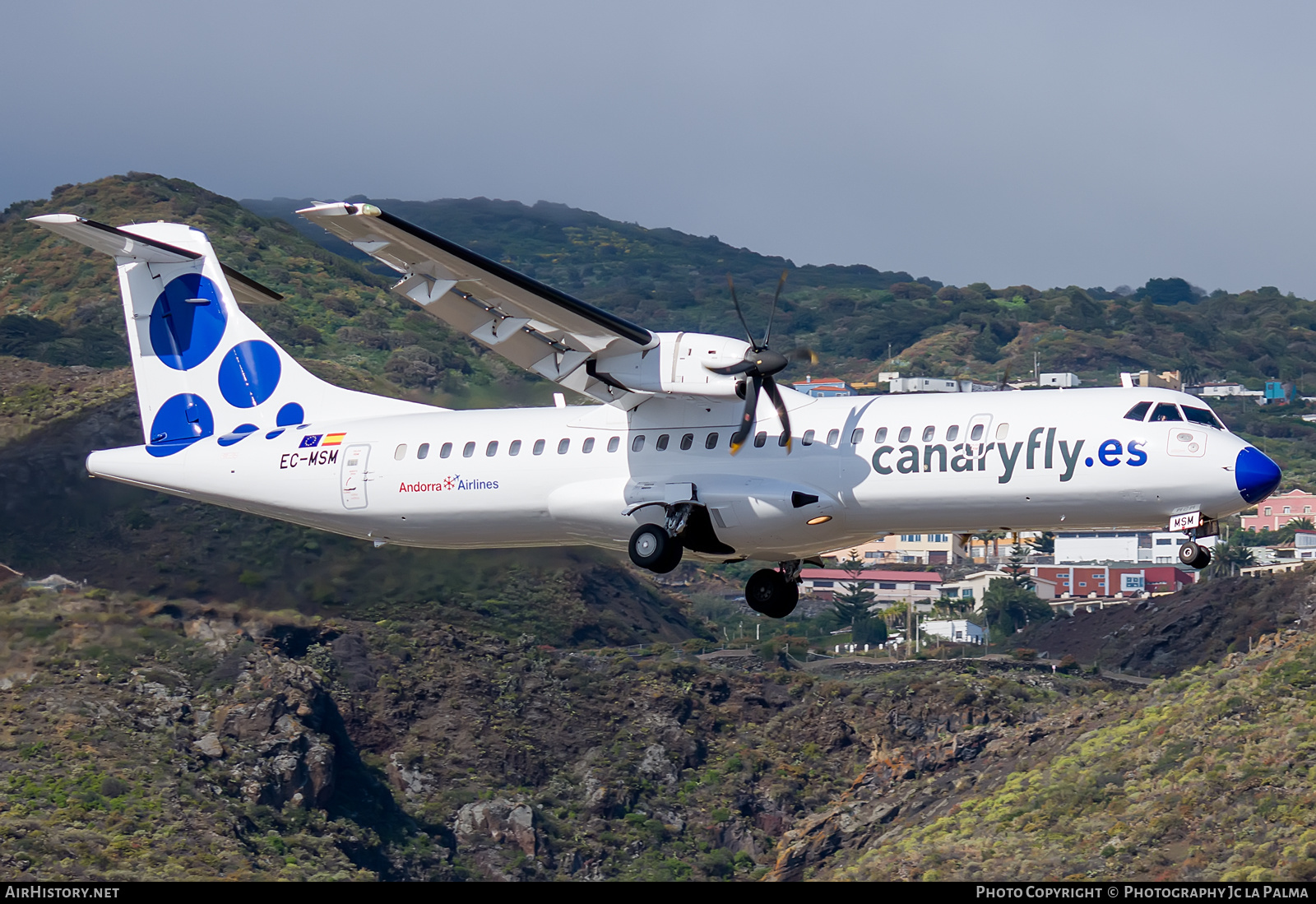 Aircraft Photo of EC-MSM | ATR ATR-72-500 (ATR-72-212A) | Canaryfly | AirHistory.net #419525