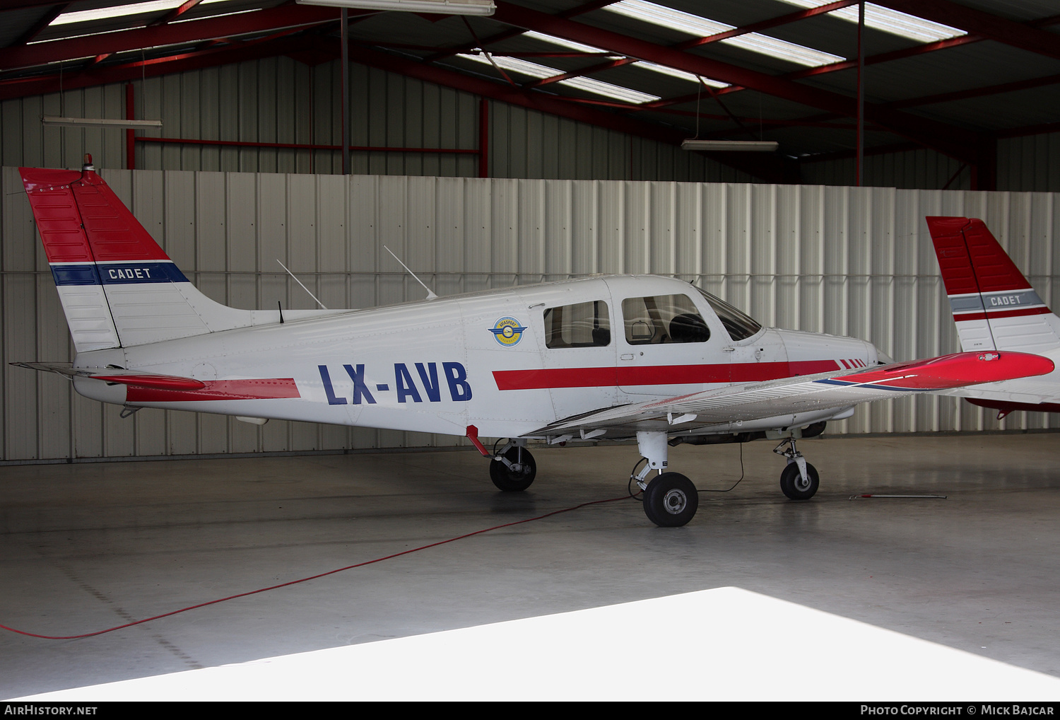 Aircraft Photo of LX-AVB | Piper PA-28-161 Cadet | AirHistory.net #419563