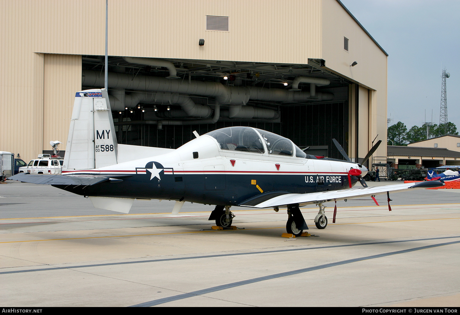 Aircraft Photo of 00-3588 | Hawker Beechcraft T-6A Texan II | USA - Air Force | AirHistory.net #419567