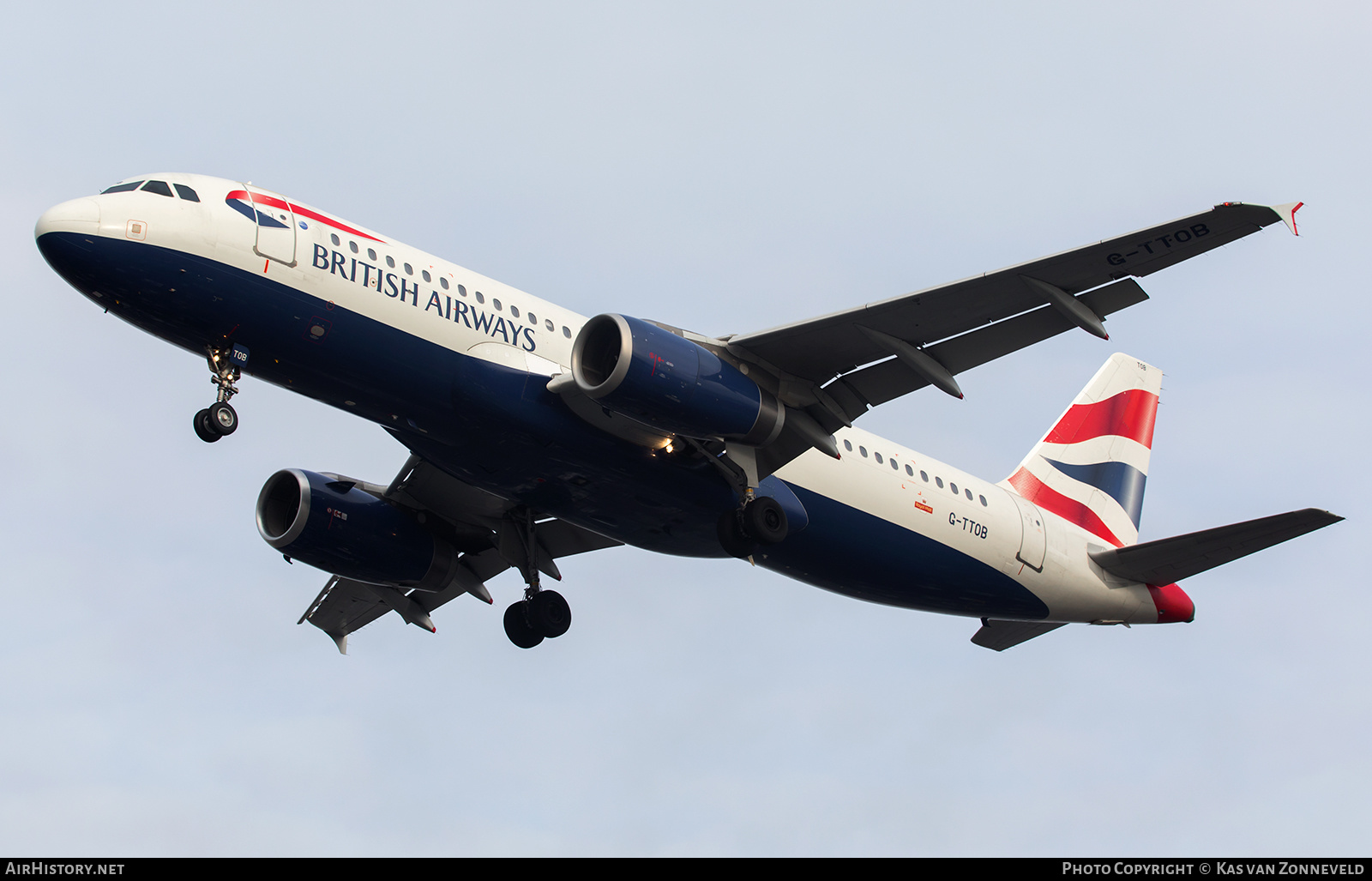 Aircraft Photo of G-TTOB | Airbus A320-232 | British Airways | AirHistory.net #419575