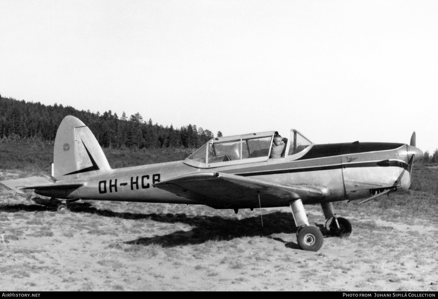 Aircraft Photo of OH-HCB | De Havilland DHC-1 Chipmunk Mk10 | Suomen Ilmailuliitto | AirHistory.net #419592