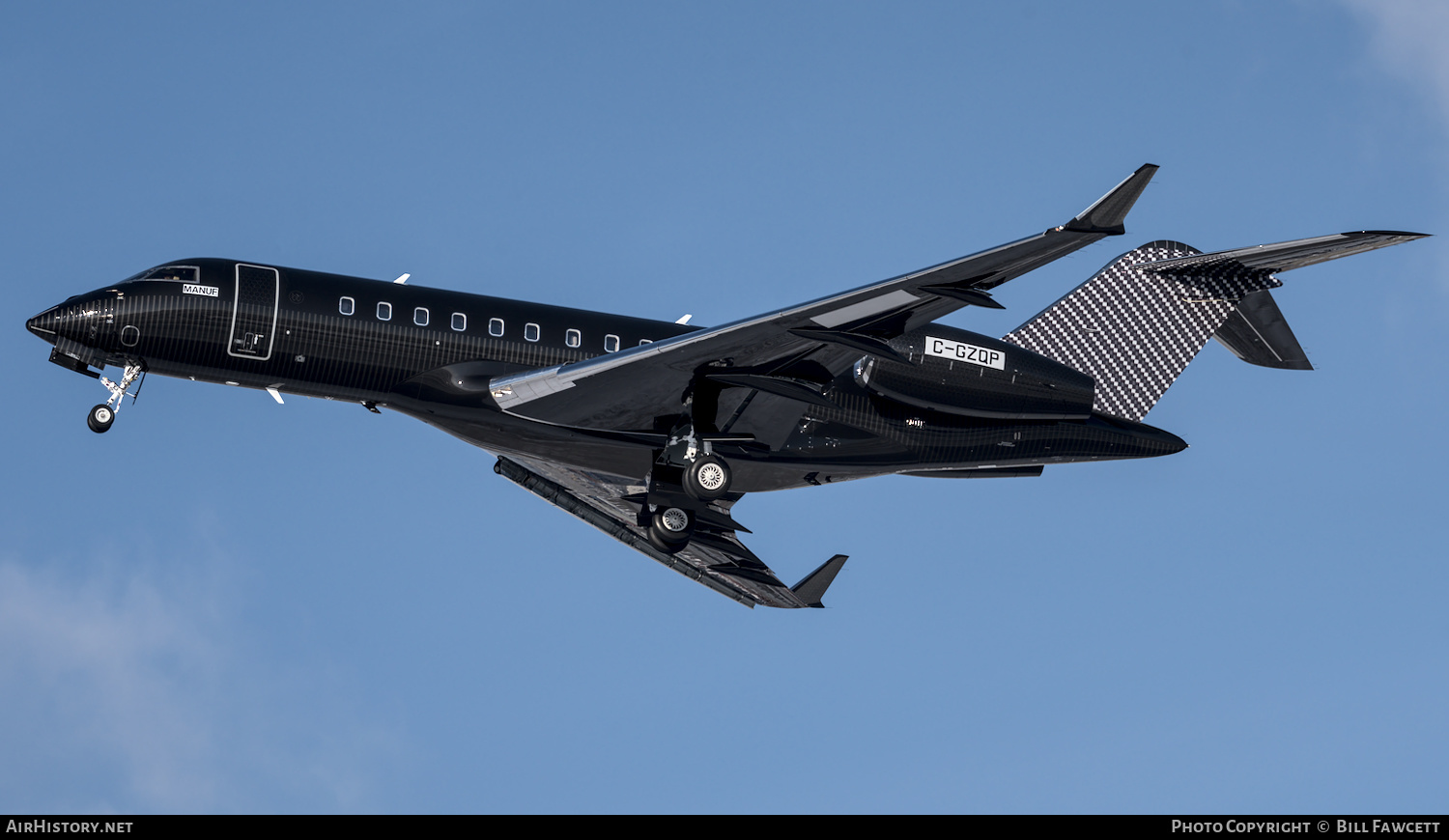 Aircraft Photo of C-GZQP | Bombardier Global 5500 (BD-700-1A11) | AirHistory.net #419612