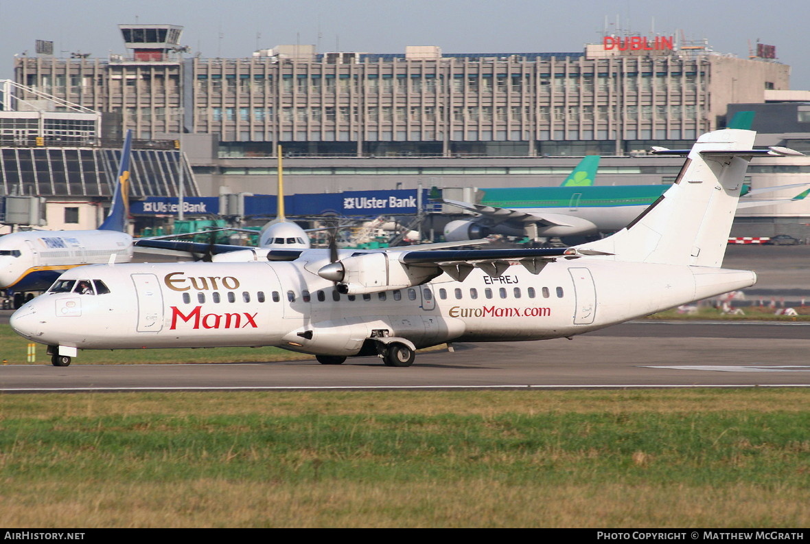 Aircraft Photo of EI-REJ | ATR ATR-72-201 | EuroManx | AirHistory.net #419628