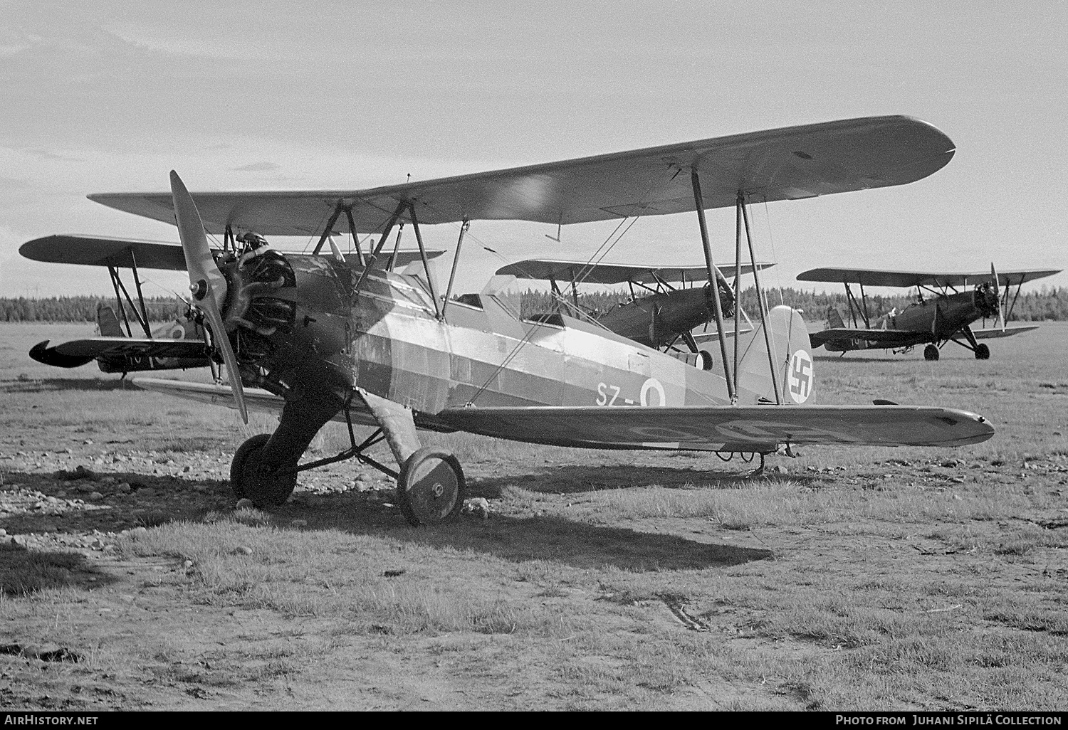 Aircraft Photo of SZ-9 | Focke-Wulf Fw-44J Stieglitz | Finland - Air Force | AirHistory.net #419633