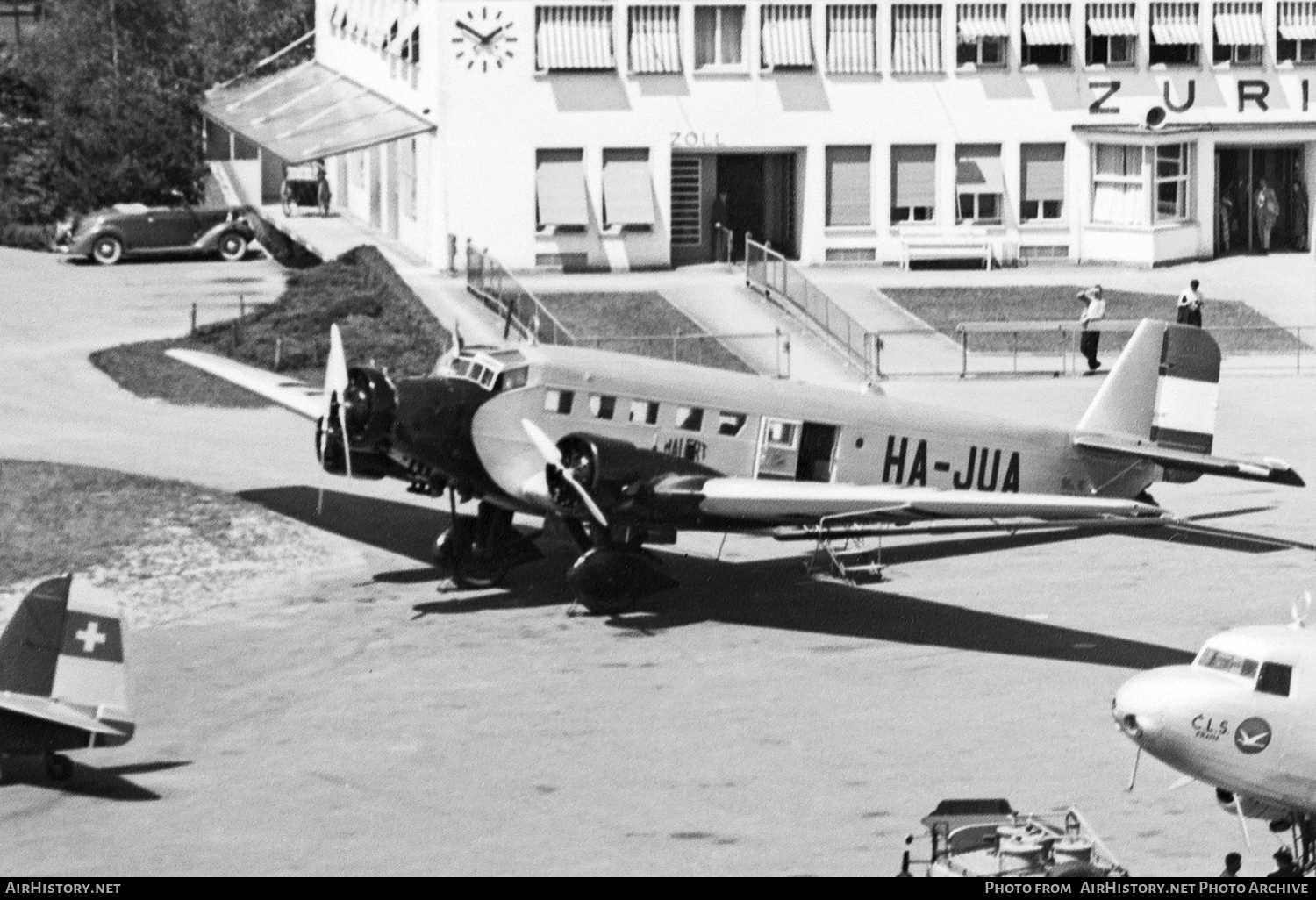 Aircraft Photo of HA-JUA | Junkers Ju52/3m g3e | Malért - Magyar Légiforgalmi | AirHistory.net #419652