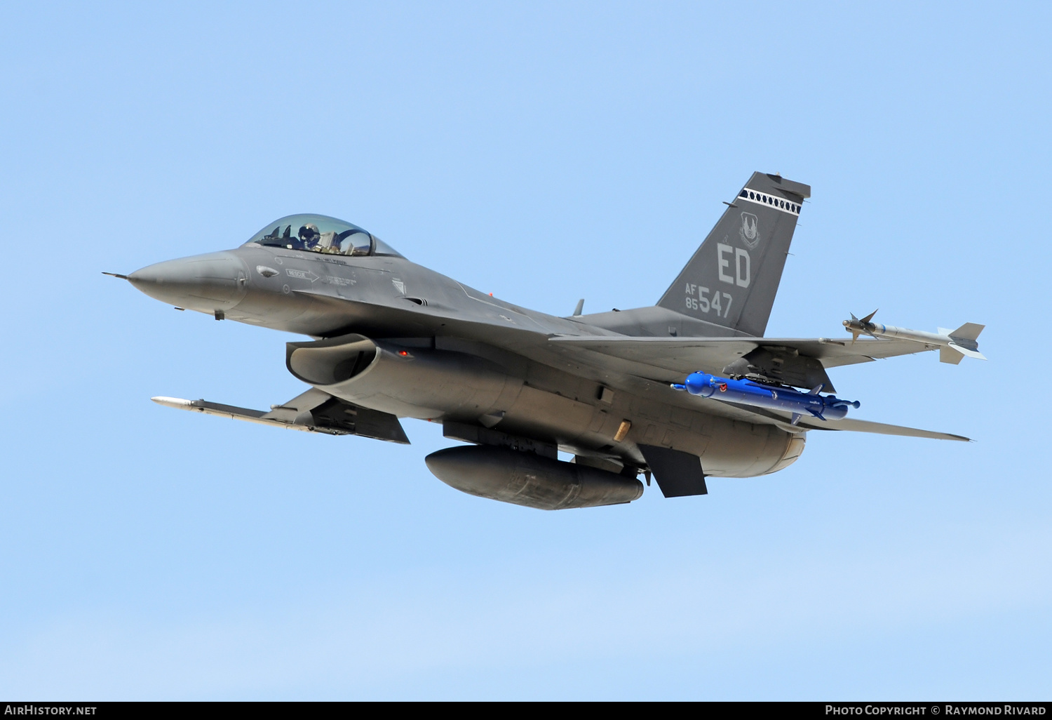 Aircraft Photo of 85-1547 / AF85-547 | General Dynamics F-16C Fighting Falcon | USA - Air Force | AirHistory.net #419657
