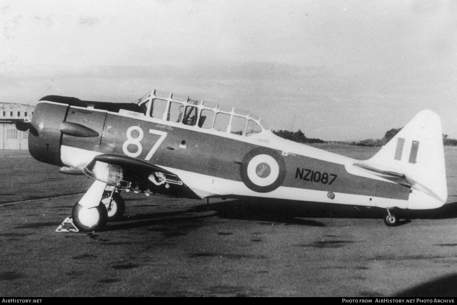 Aircraft Photo of NZ1087 | North American AT-6D Harvard III | New Zealand - Air Force | AirHistory.net #419658