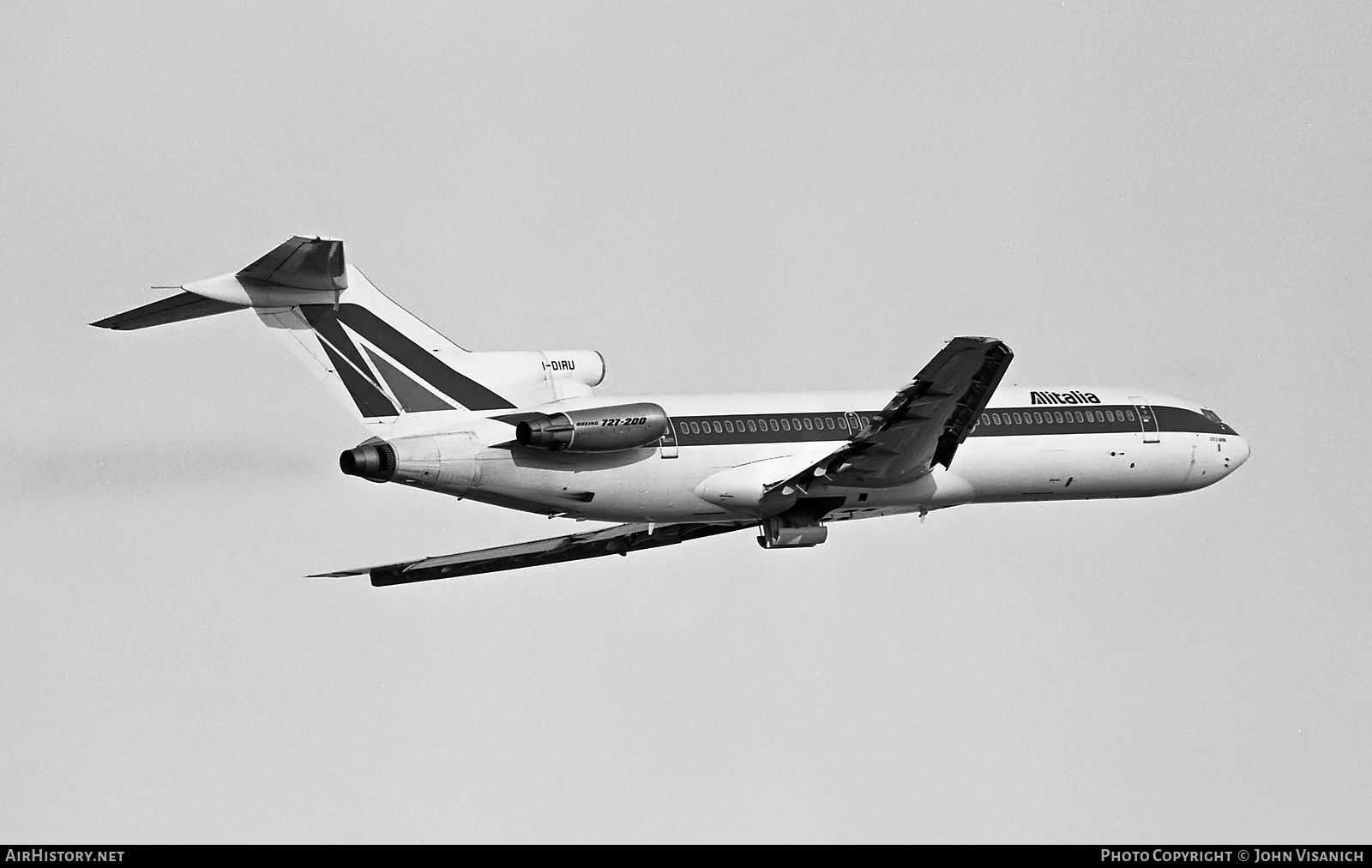 Aircraft Photo of I-DIRU | Boeing 727-243/Adv | Alitalia | AirHistory.net #419666