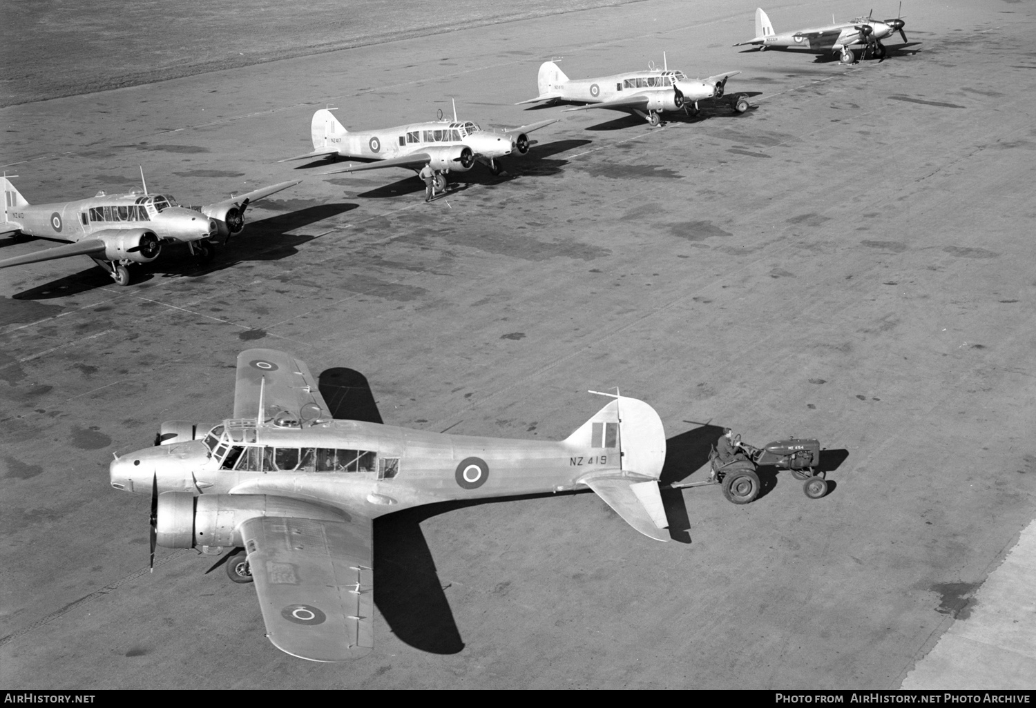 Aircraft Photo of NZ419 | Avro 652A Anson I | New Zealand - Air Force | AirHistory.net #419679
