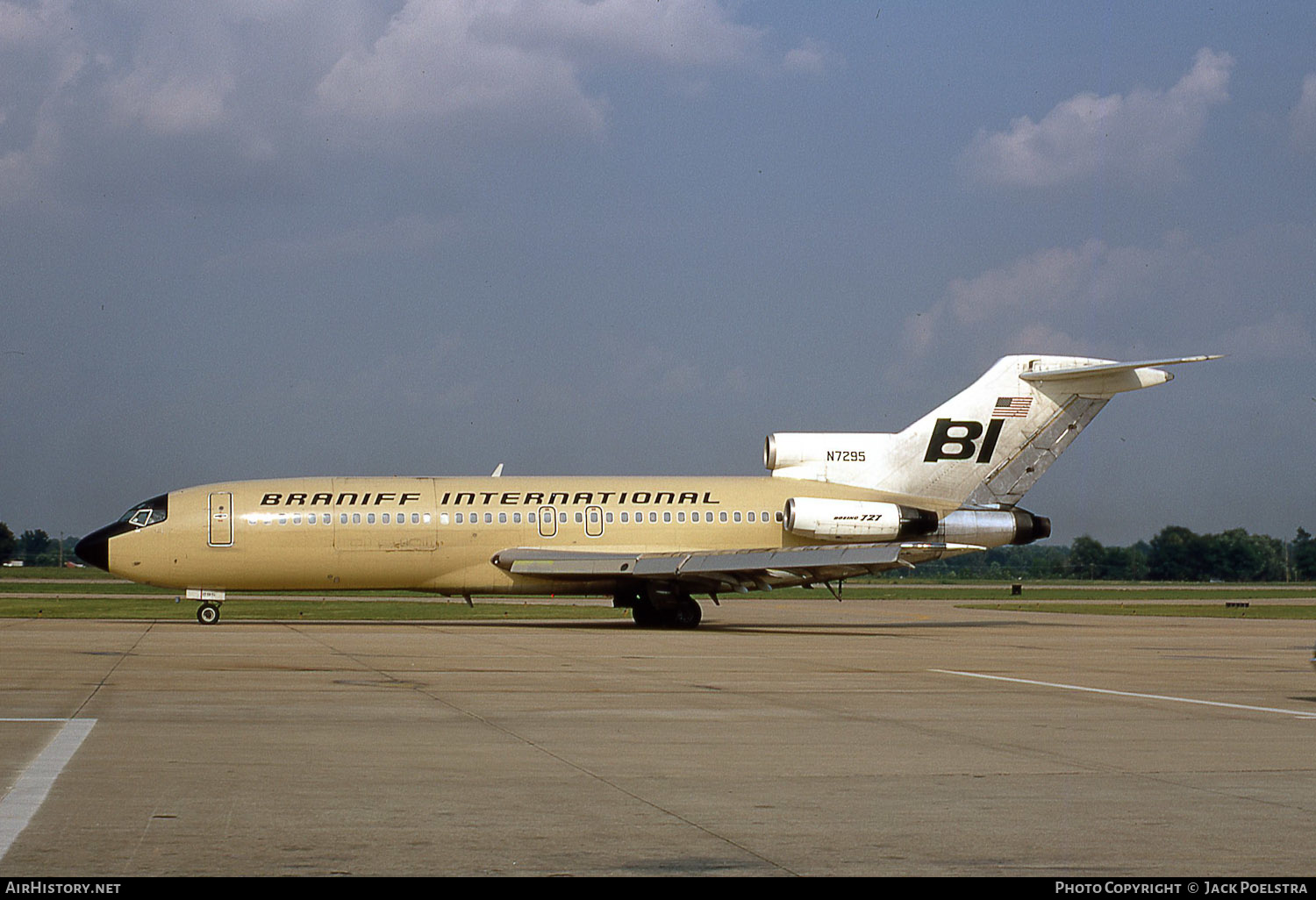 Aircraft Photo of N7295 | Boeing 727-21C | Braniff International Airways | AirHistory.net #419700