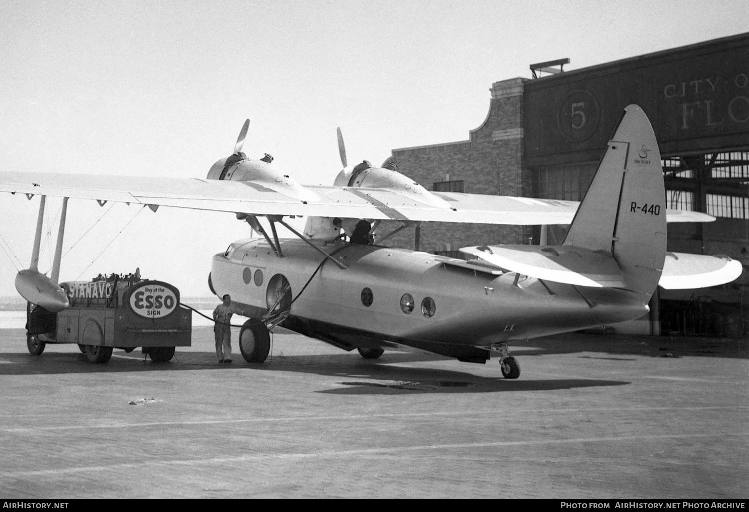 Aircraft Photo of NR440 / R440 | Sikorsky S-43H | AirHistory.net #419718