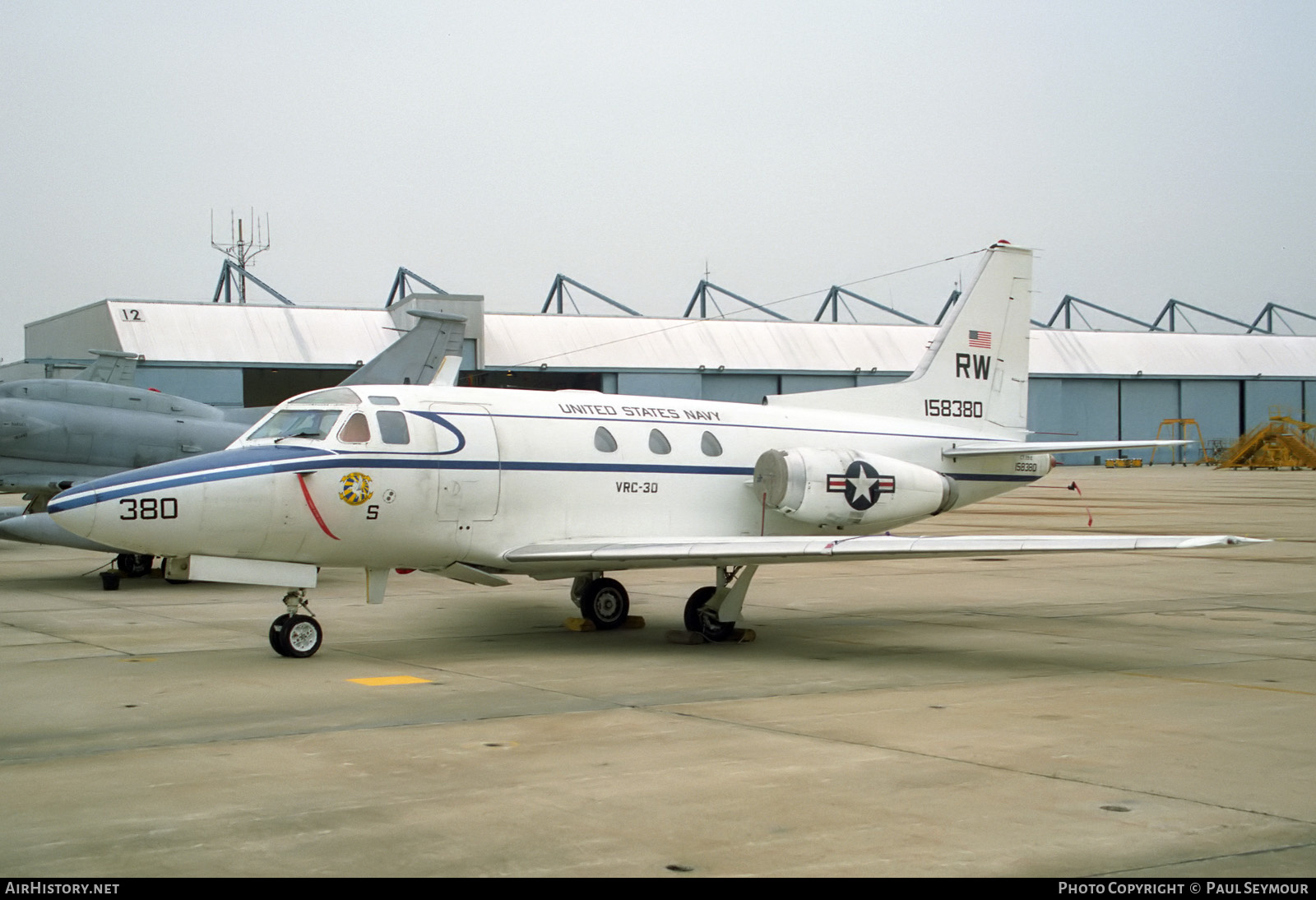 Aircraft Photo of 158380 | North American Rockwell CT-39E | USA - Navy | AirHistory.net #419725