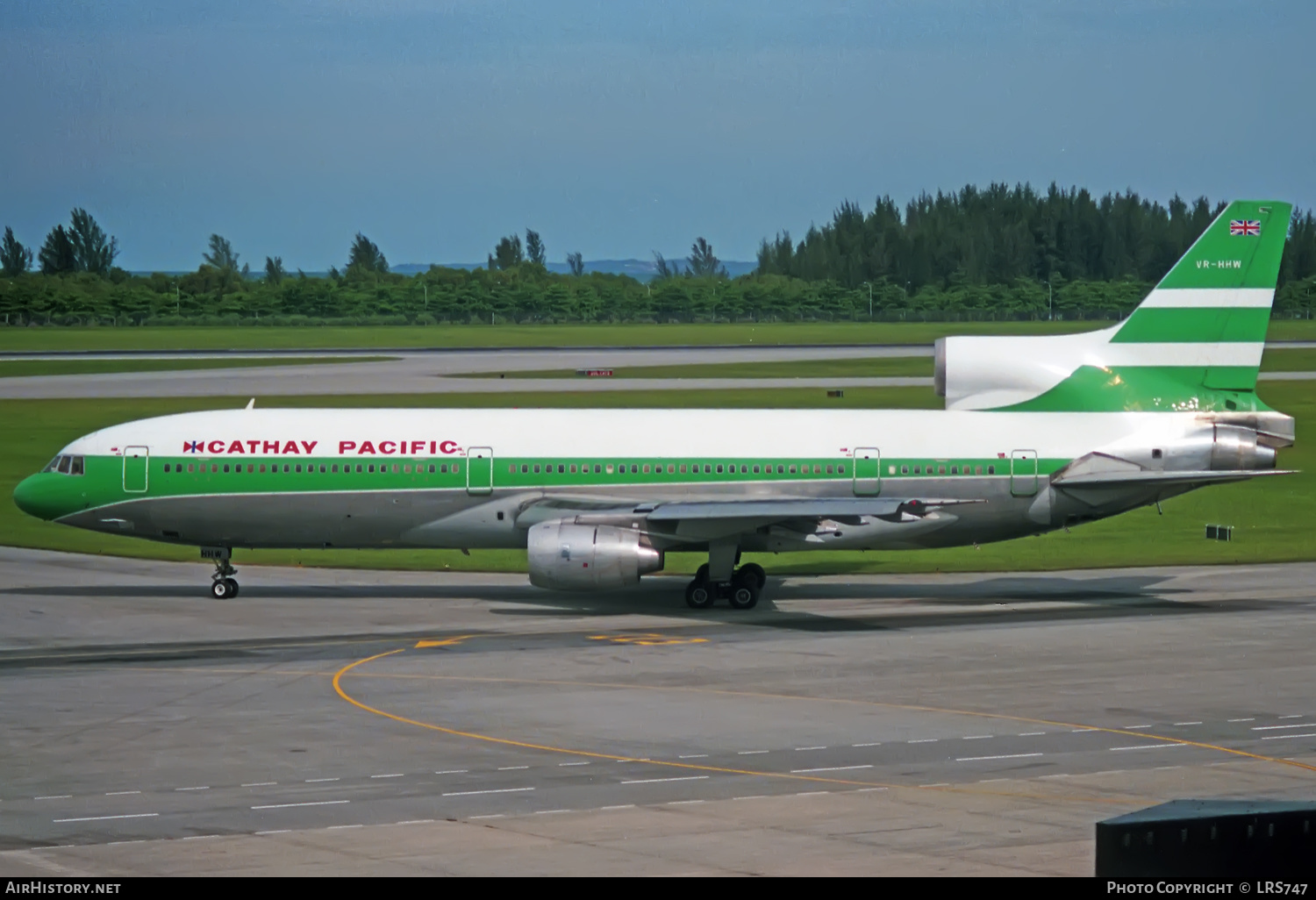 Aircraft Photo of VR-HHW | Lockheed L-1011-385-1 TriStar 1 | Cathay Pacific Airways | AirHistory.net #419732