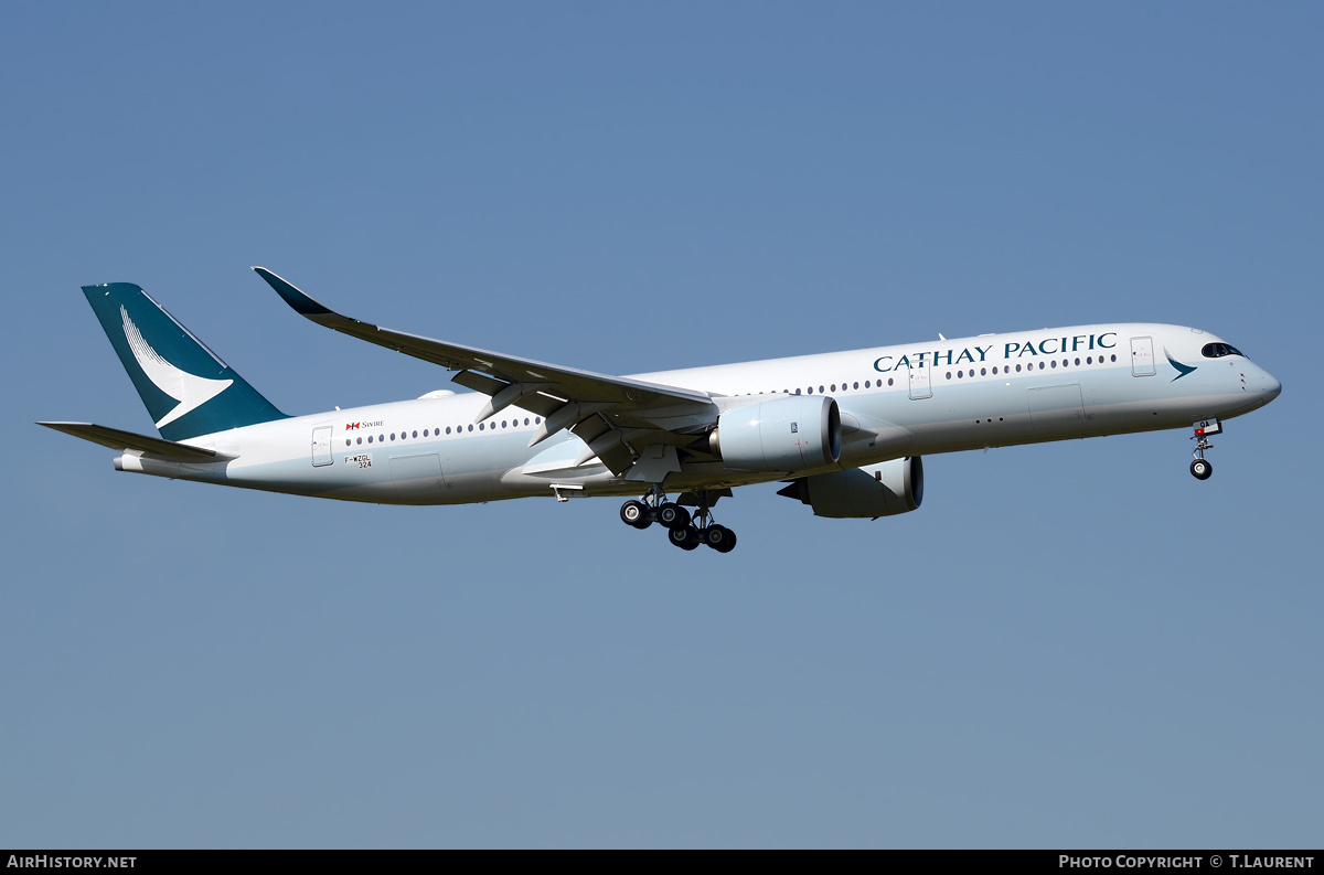 Aircraft Photo of F-WZGL | Airbus A350-941 | Cathay Pacific Airways | AirHistory.net #419736