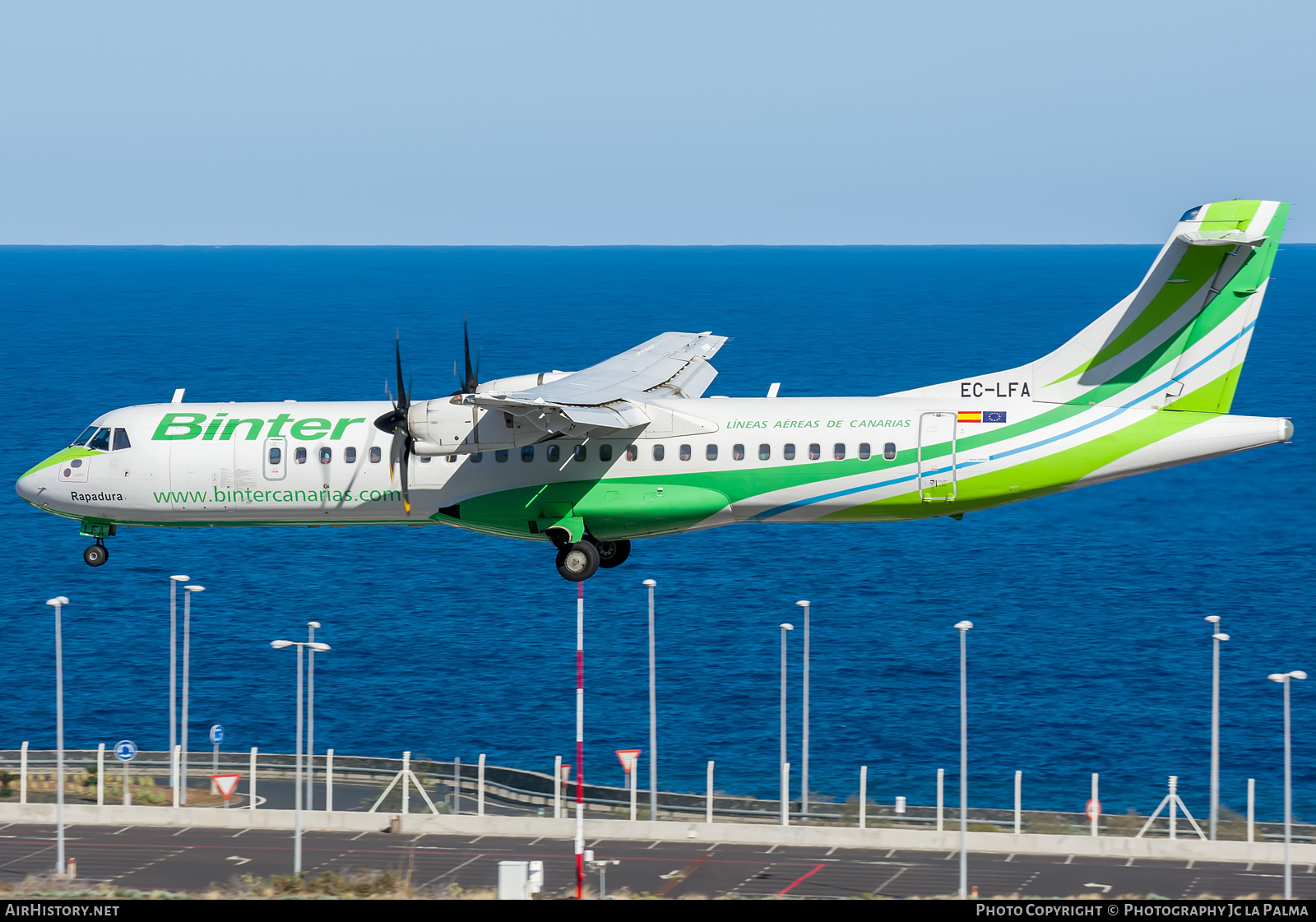 Aircraft Photo of EC-LFA | ATR ATR-72-500 (ATR-72-212A) | Binter Canarias | AirHistory.net #419737