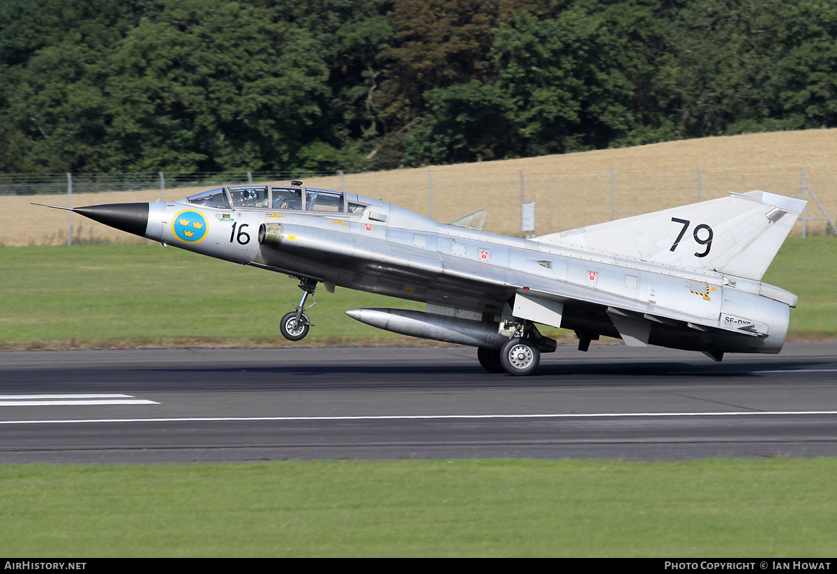 Aircraft Photo of SE-DXP / 35810 | Saab Sk 35C Draken | Sweden - Air Force | AirHistory.net #419743