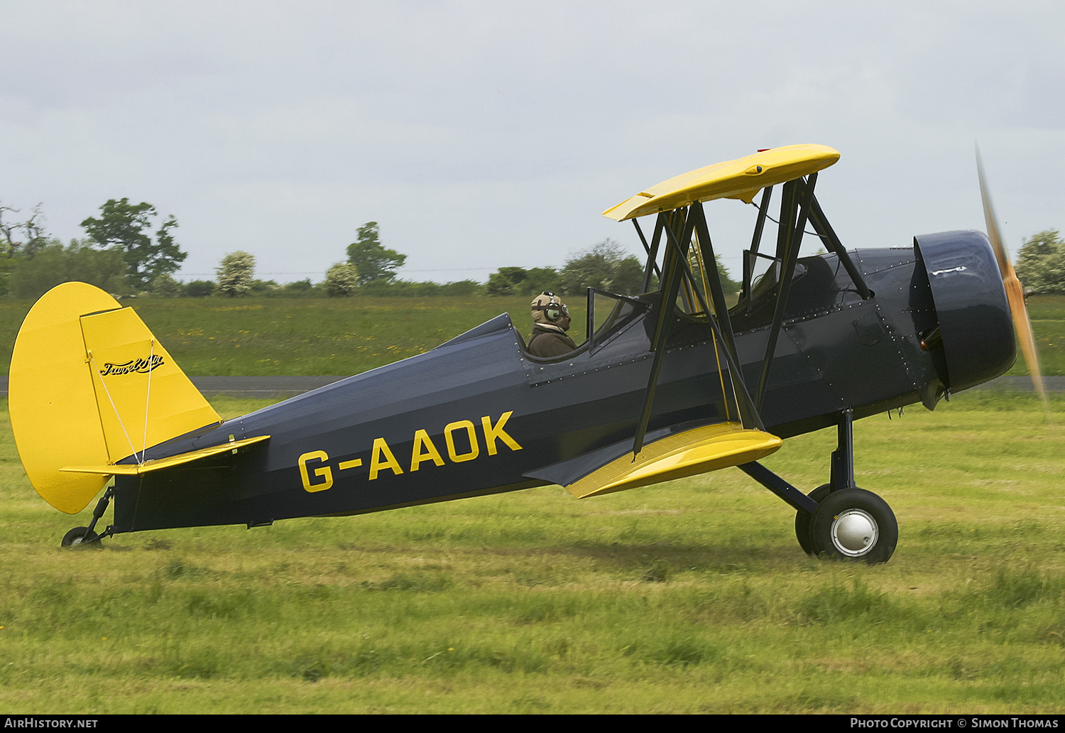 Aircraft Photo of G-AAOK | Curtiss-Wright Travel Air CW-12Q | AirHistory.net #419758