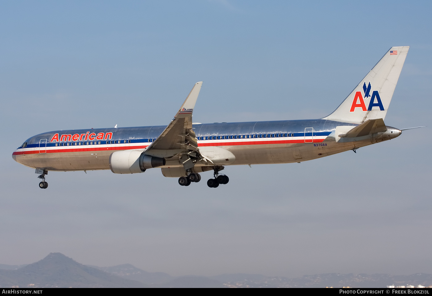 Aircraft Photo of N370AA | Boeing 767-323/ER | American Airlines | AirHistory.net #419775