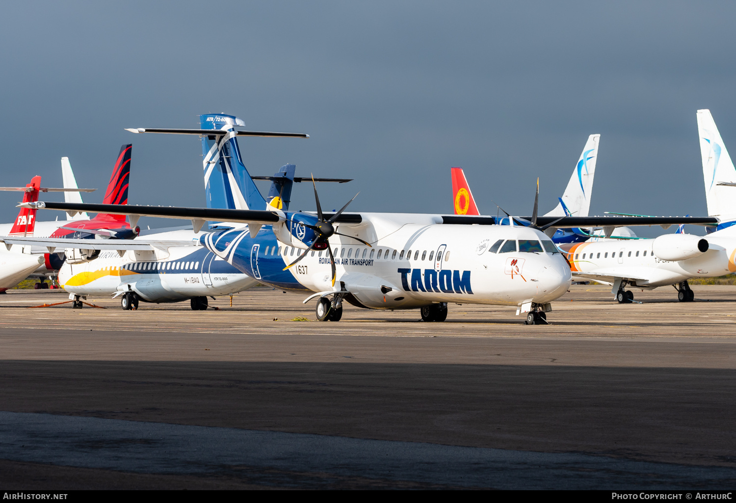 Aircraft Photo of F-WWEF / YR-ATO | ATR ATR-72-600 (ATR-72-212A) | TAROM - Transporturile Aeriene Române | AirHistory.net #419777